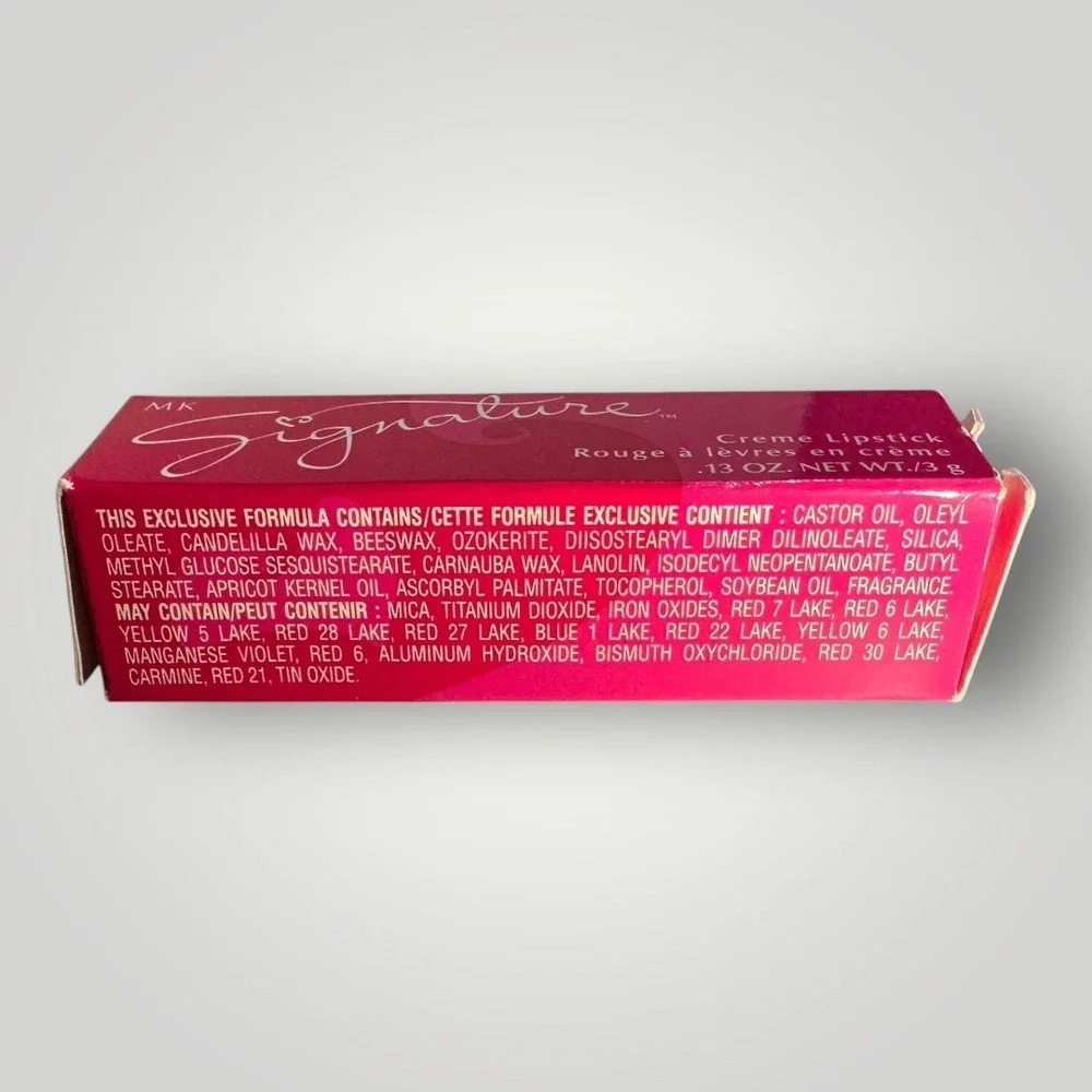 Mary Kay MK Signature Creme Lipstick‎ Fuchsia 2670 Pink Shade Family .13oz USA